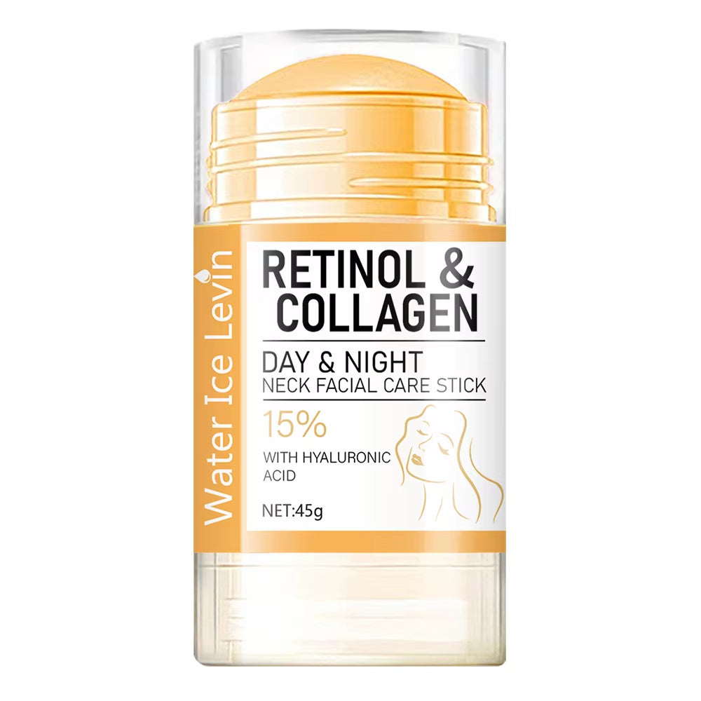 Retinol & Collagen neck firming cream stick, Day & Night facial care, 45g