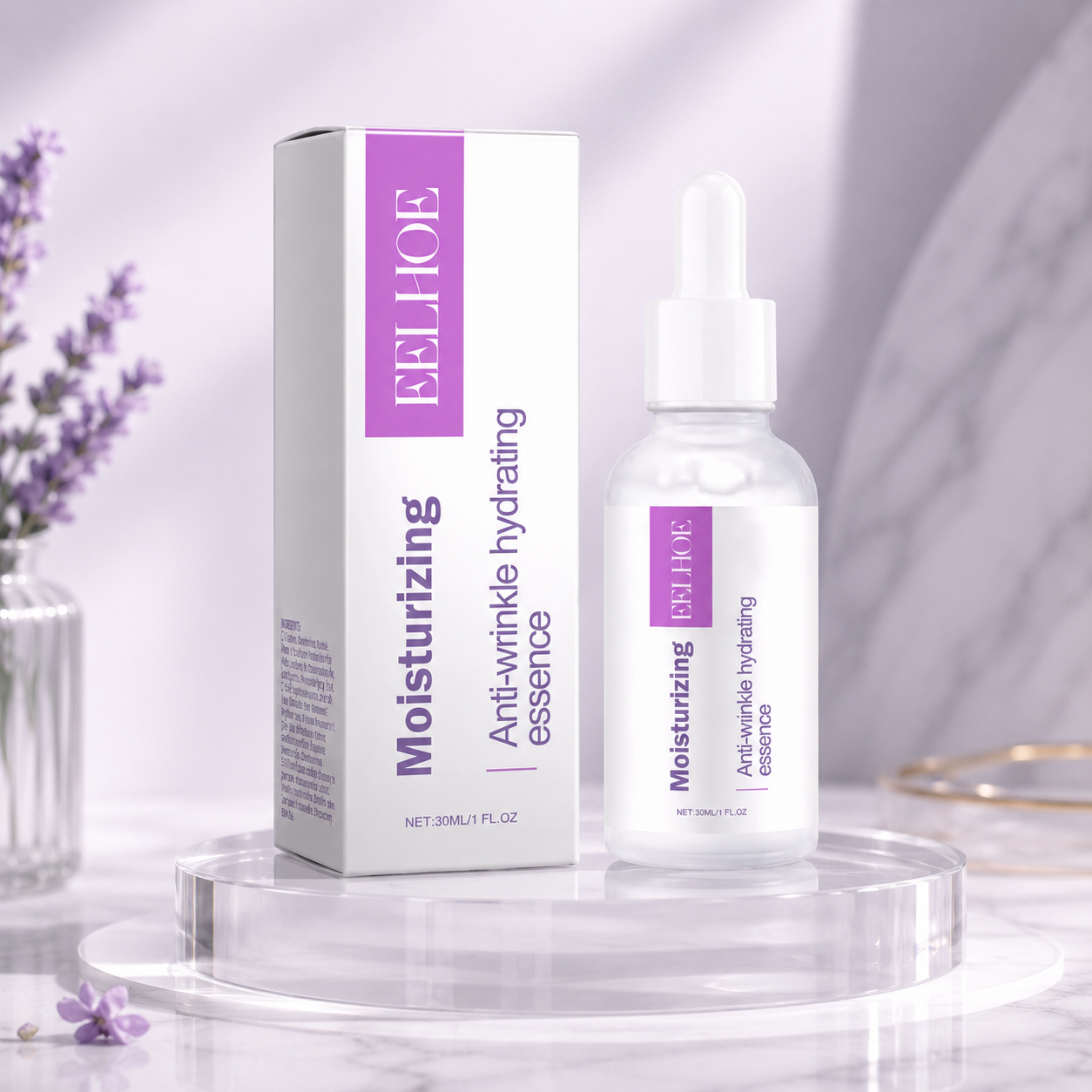 Anti-Wrinkle Hydrating Essence — Rejuvenating Facial Serum for Mature Skin