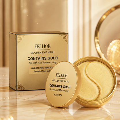 Gold Firming Eye Mask — Hydrating Under-Eye Patches for Dark Circles & Fine Lines